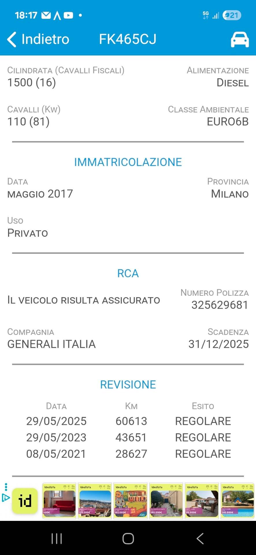 Renault Scenic Scénic dCi 8V 110 CV Energy Zen PREZZO REALE! UNICO PROPRIETARIO! GARANZIA 12 MESI!!