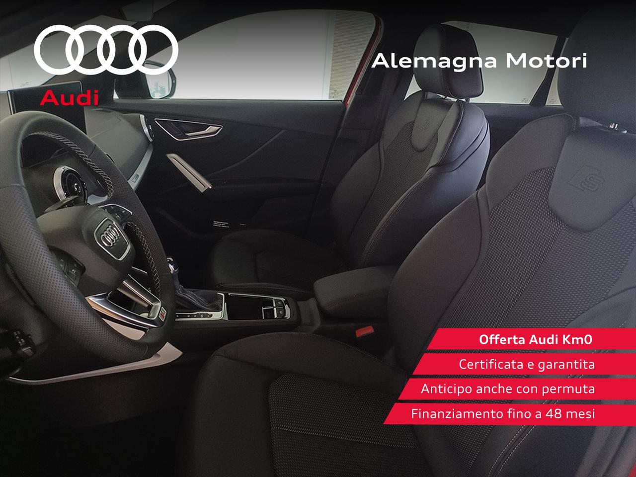 Audi Q2 35 1.5 tfsi identity black s-tronic