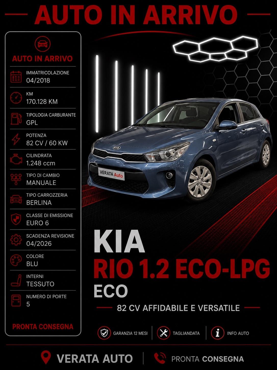 Kia Rio 1.2 ECO-LPG ECO