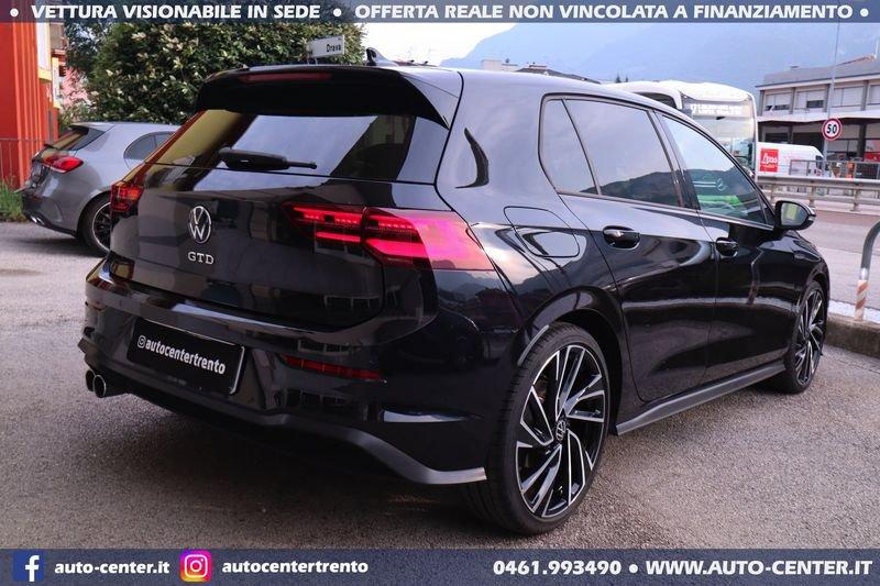 Volkswagen Golf 8 GTD DSG 2.0 TDI 200CV 19 IQ.LIGHT LED