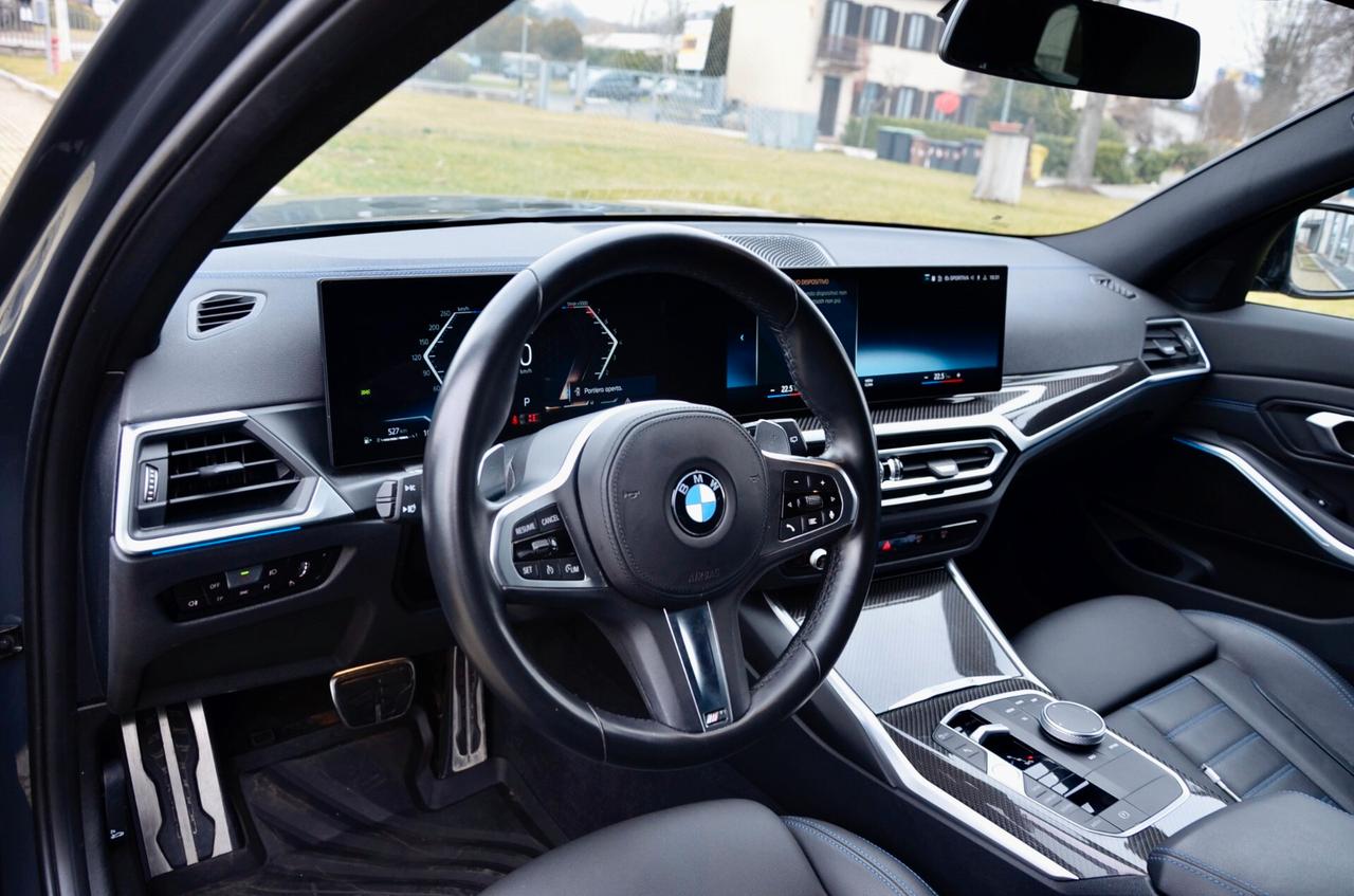 BMW M340i TOURING MHEV 48V XDRIVE 374cv AUTO, SERVICE UFF BMW, UFF ITALIANA, EURO 6D, RETROCAMERA, FARI LED, PERMUTE