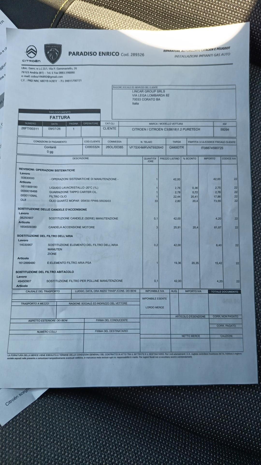 Citroen C3 Pure tech 83cv S&S You Neopatentati distribuzione fatta