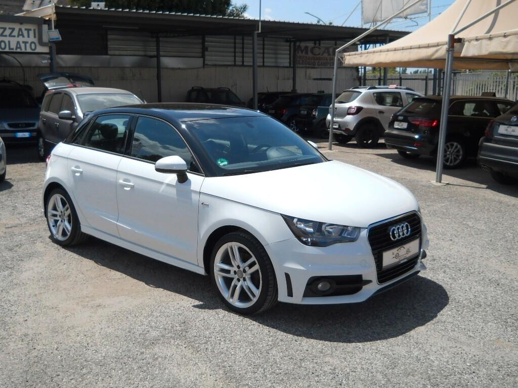 Audi A1 SPB 1.6 TDI 105 CV S-LINE- PELLE -NAVI- PLUS