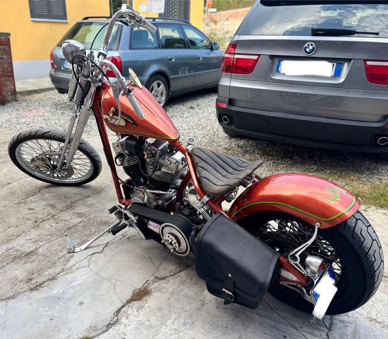 Harley-davidson Custom Bike Mazza’s choopers stroker eagle