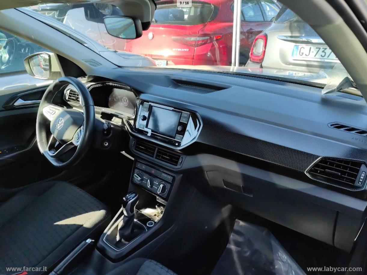 VOLKSWAGEN T-Cross 1.0 TSI 110 CV DSG Style VETTURA IN ARRIVO