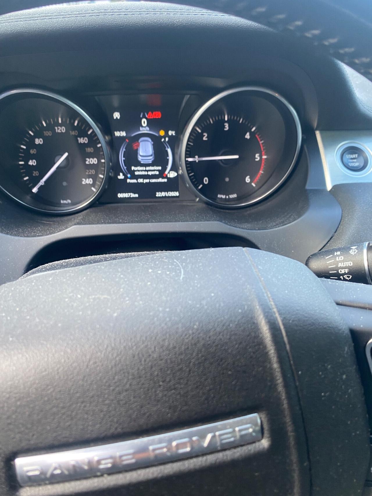 Land Rover Range Evoque 2.0 TD4 solo 69000km gancio traino