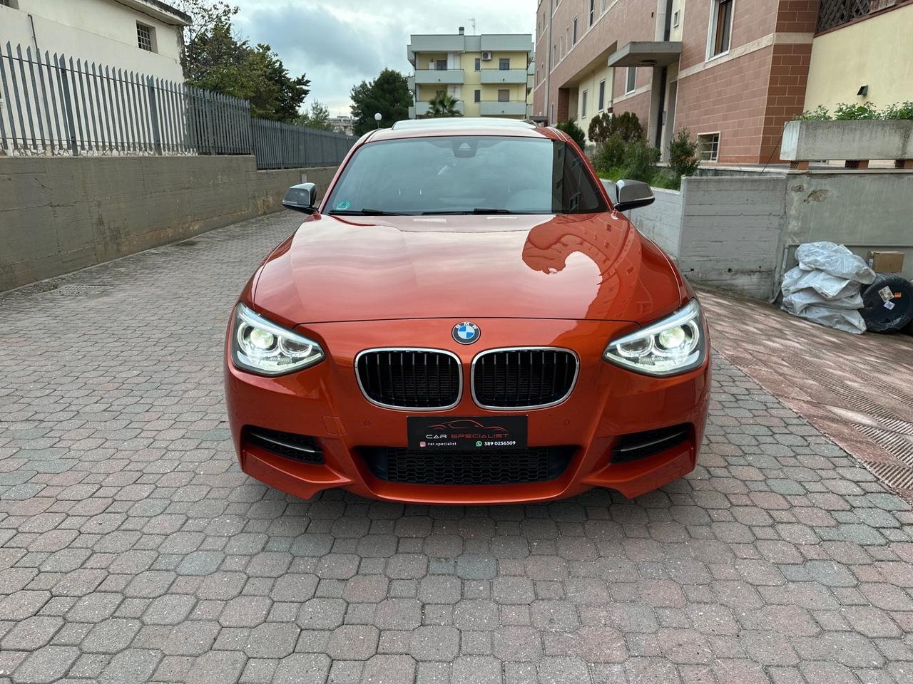Bmw 135 M135i 3.0 turbo Manuale - Valencia orange -Tetto