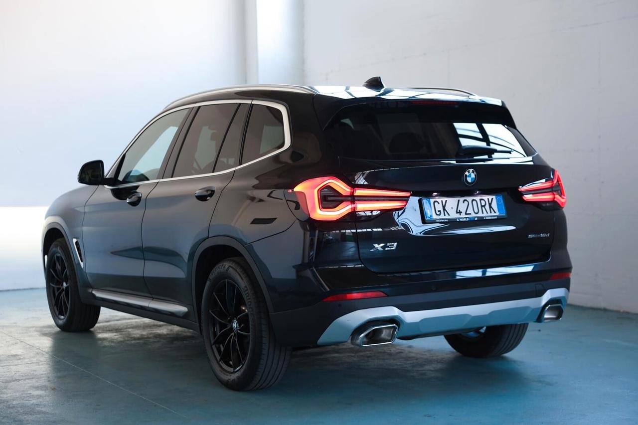 BMW X3 G021 2022 sdrive18d mhev 48V auto UNIPROPRIETARIO IVA ESPOSTA