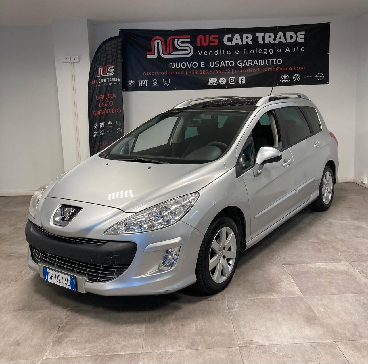 PEUGEOT 308 1.6 - TETTO PANORAMICO - GOMME NUOVE