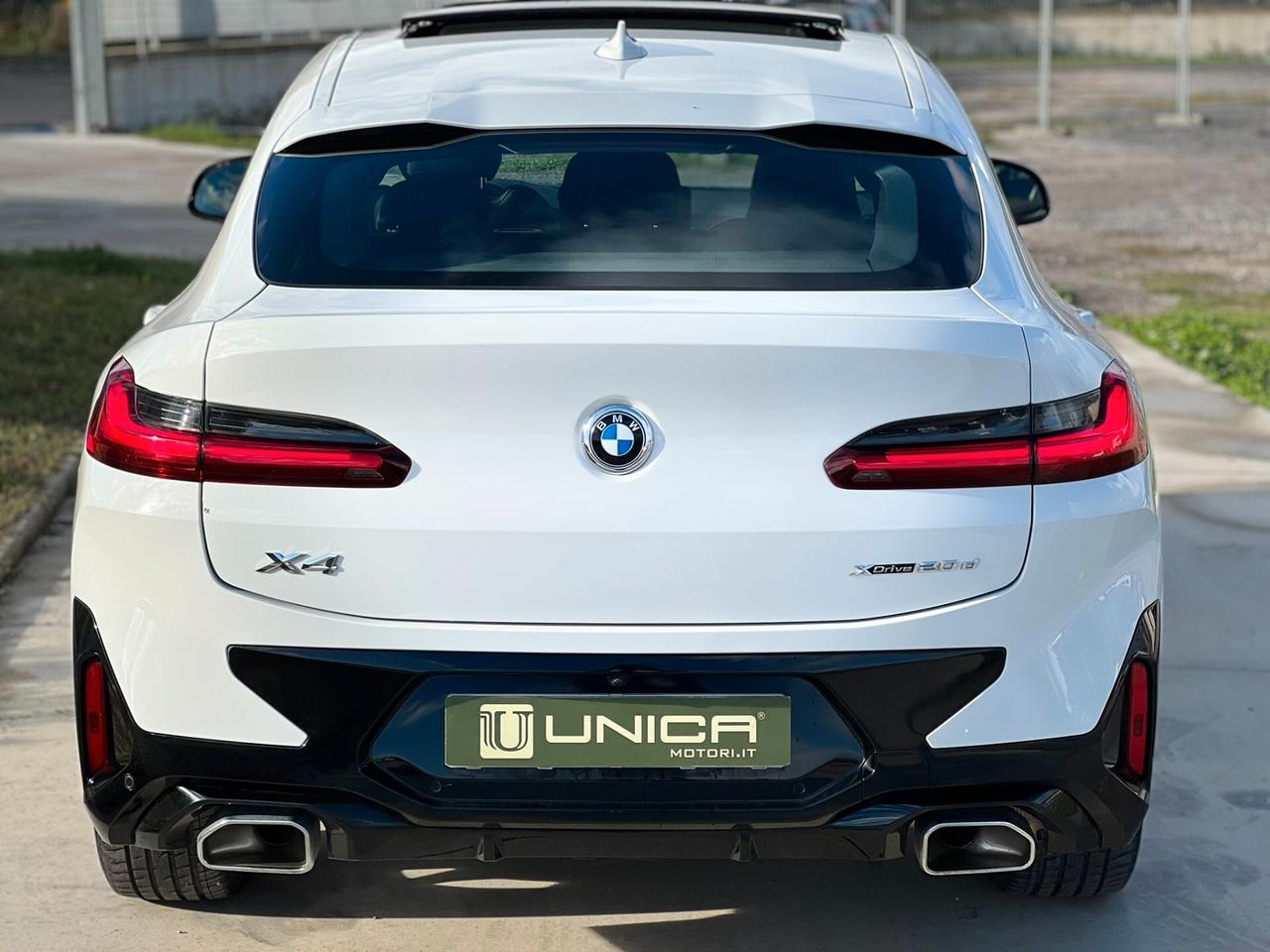 Bmw X4 xDrive20d 48V Msport 2.0 190cv UNICO PROPRIETARIO IVA ESPOSTA