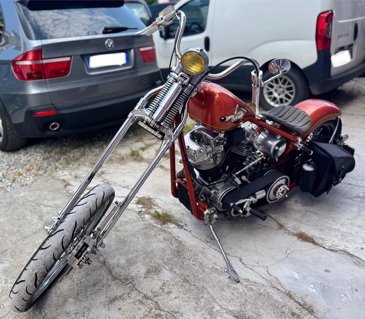 Harley-davidson Custom Bike Mazza’s choopers stroker eagle