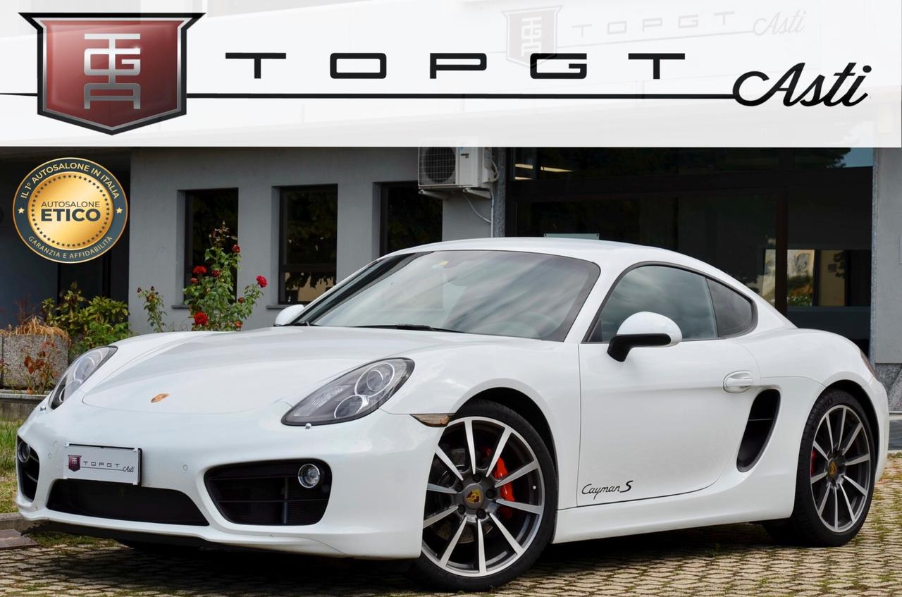 PORSCHE CAYMAN S 3.4 325cv pdk, UFF ITALIANA, PRIMA VERNICE, SCARICO, SPORT CHRONO, PERMUTE