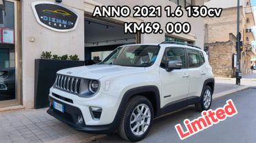 Jeep Renegade 1.6 Mjt 130cv Limited Full-Led 2021