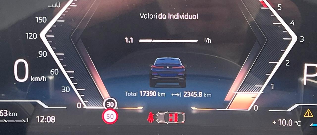 Bmw X6 M SPORT pro 352 CV SOSPENSIONI TETTO HEAD UP FULL