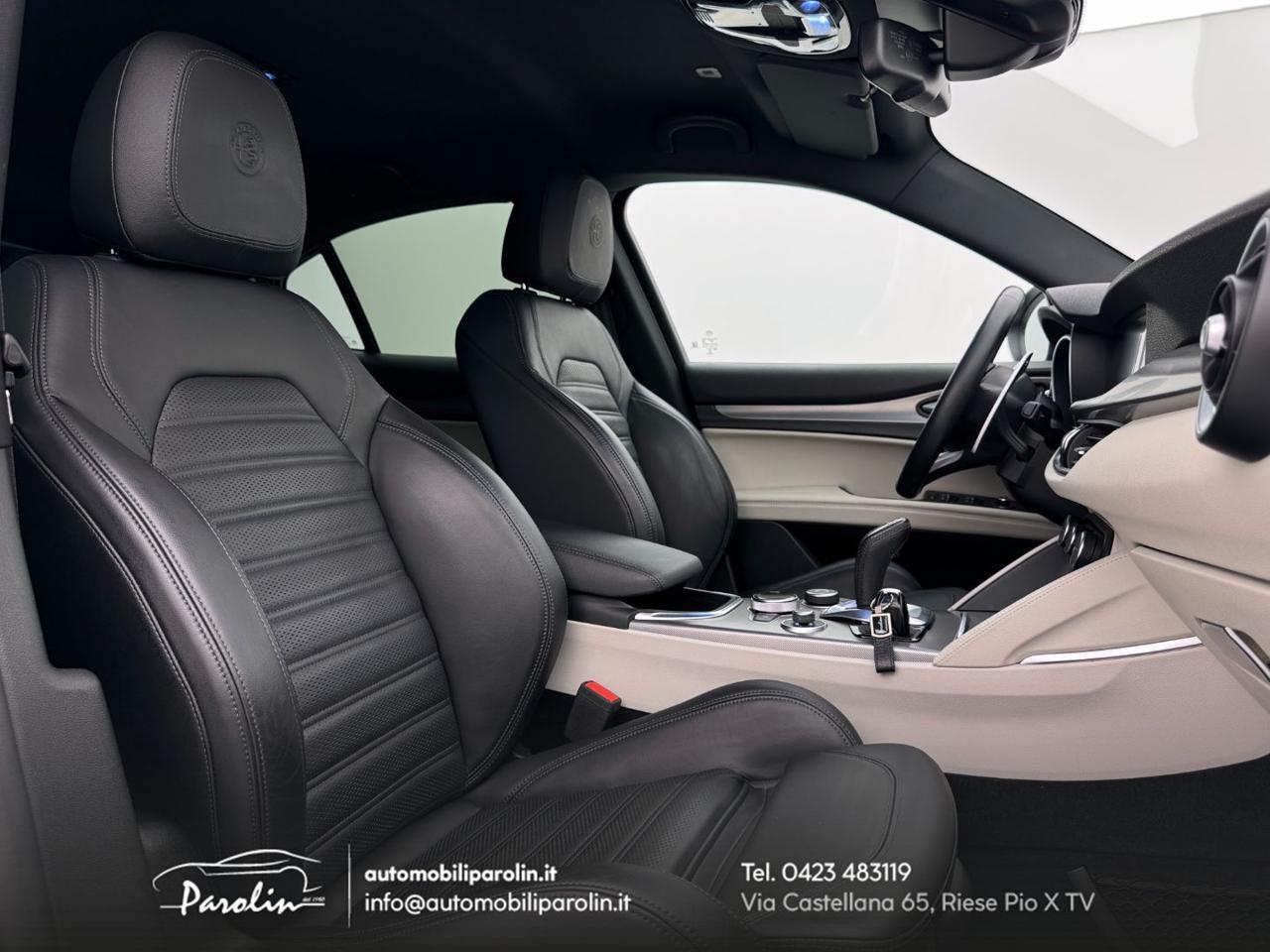 ALFA ROMEO Stelvio 2.2 Turbodiesel 210 CV AT8 Q4 Veloce total Black