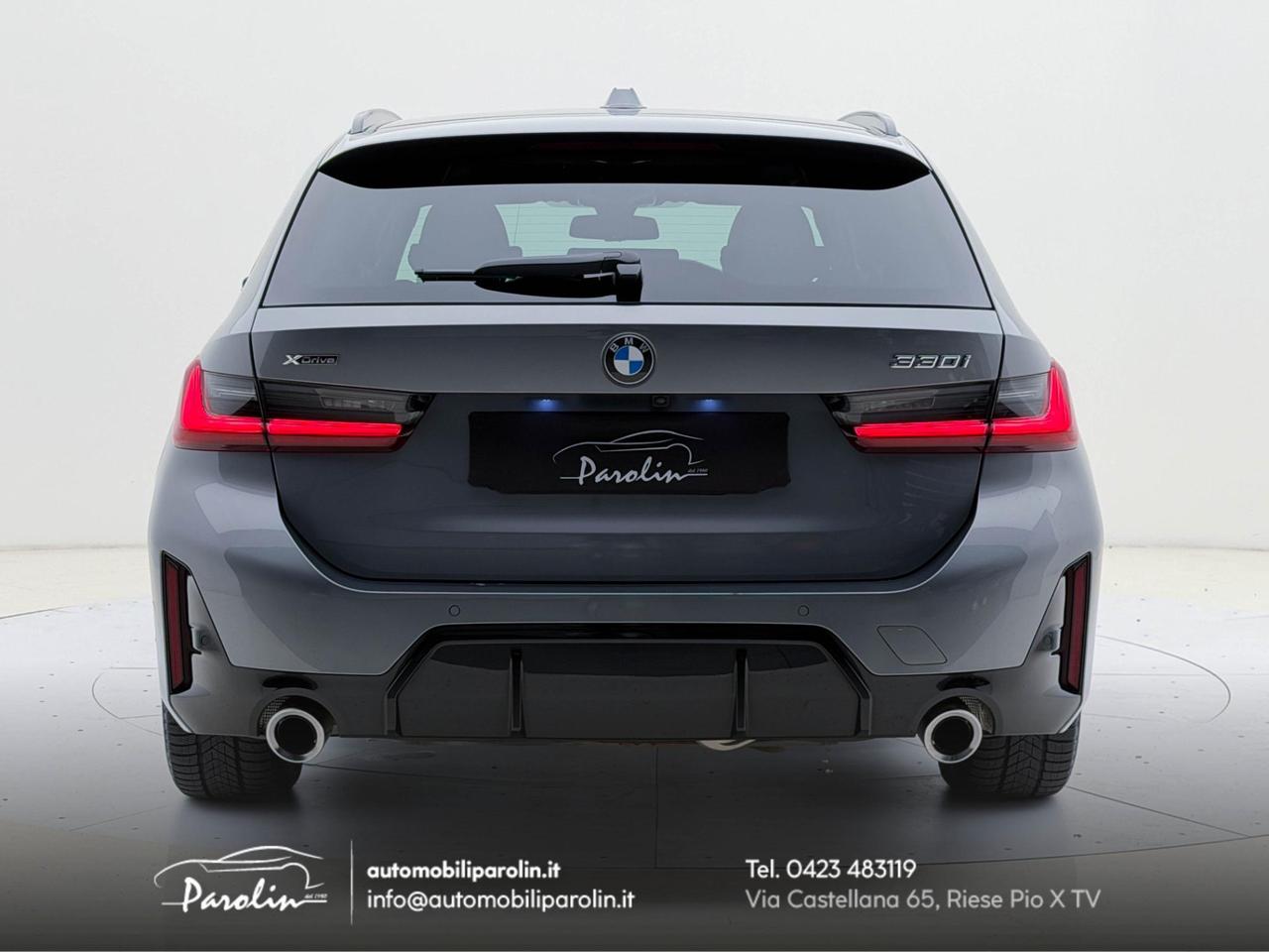 BMW 330 i Touring xDrive MSport Tetto-Gancio-Pelle-Winter-360