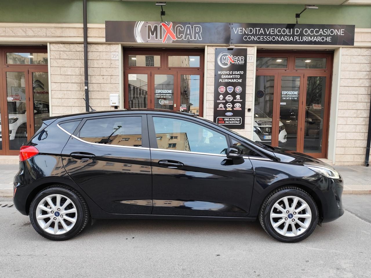 Ford Fiesta 1.1 BENZ/GPL 75CV TITANIUM PERFETTA