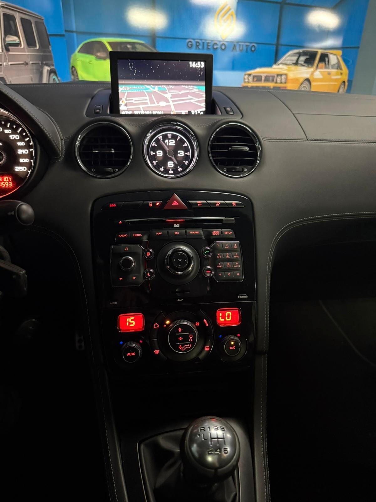 RCZ 2.0CC 163CV PELLE-NAVI-SEDILI RISCALDATI ECC