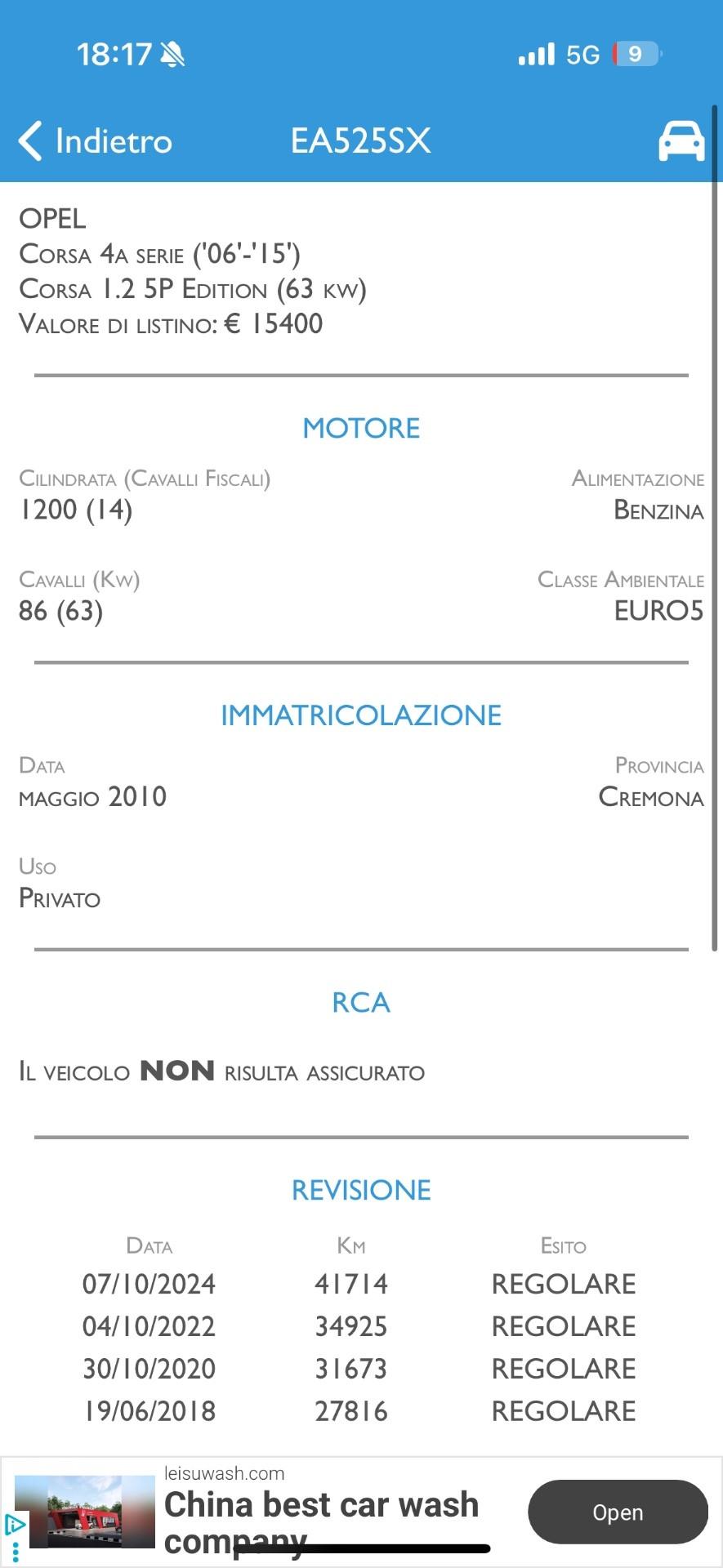 Opel Corsa 1.2 5 porte edition