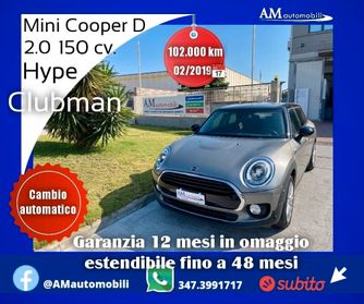Mini 2.0 Cooper D 150 cv. Hype Clubman aut.