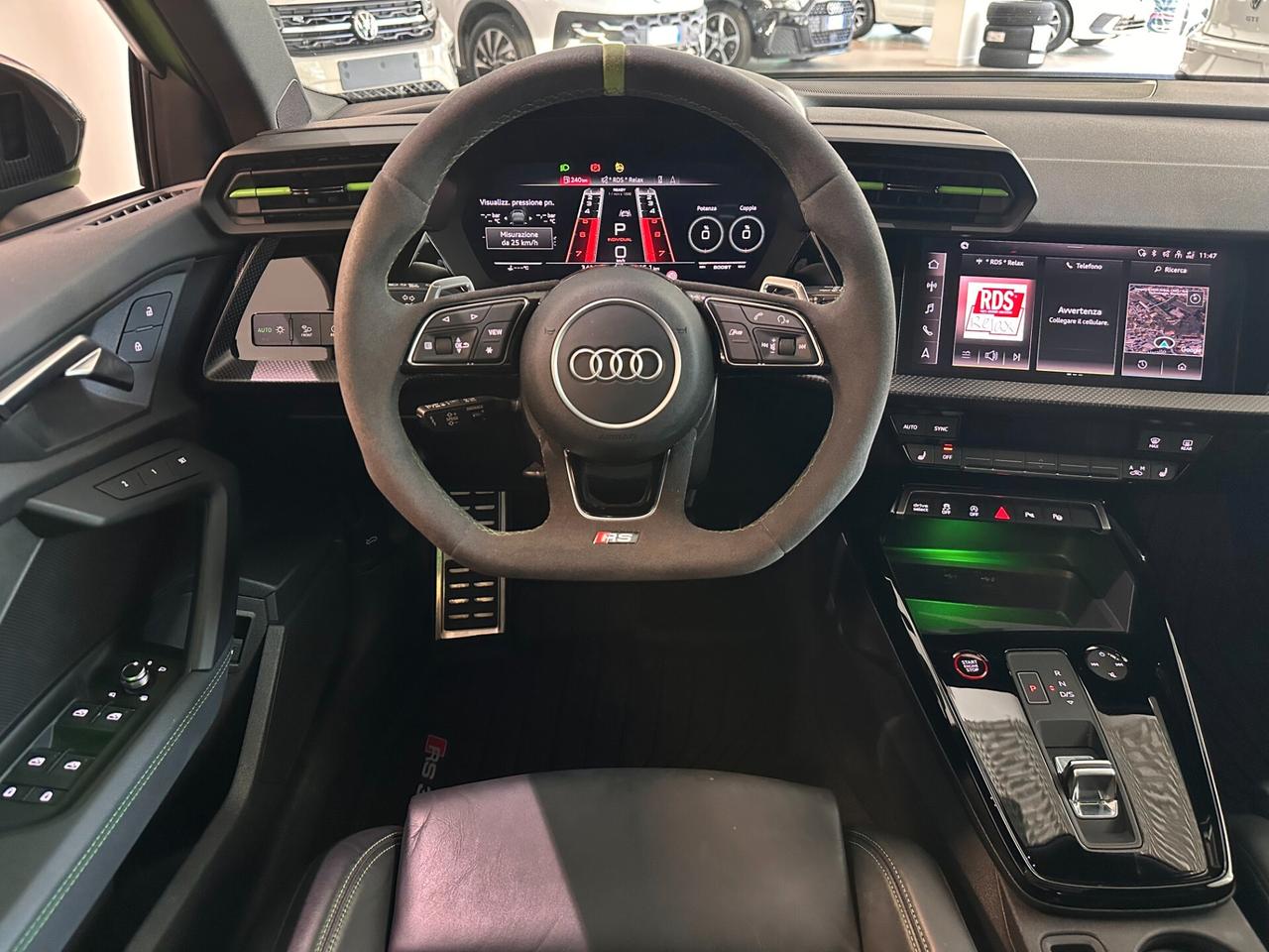 Audi A3 RS 3 Sportback TFSI quattro S tronic Freni Carboceramici Full Carbonio