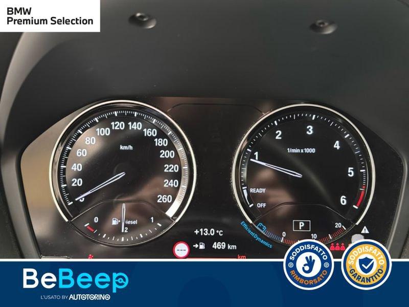 BMW X1 SDRIVE18D XLINE AUTO MY18