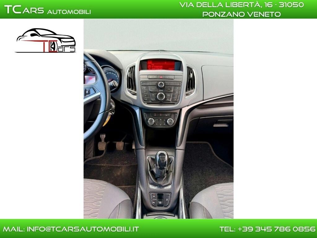 OPEL ZAFIRA TOURER 7 POSTI - 1.6 TDCI - EURO 6