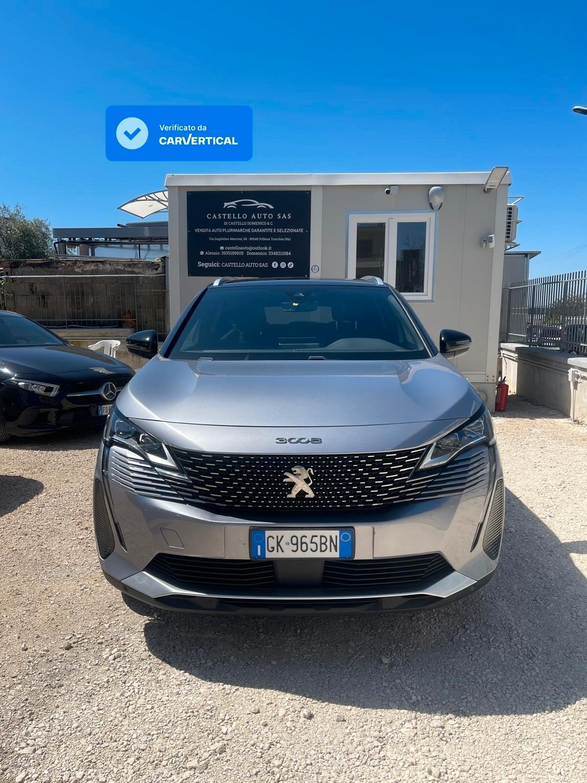 Peugeot 3008 1.2cc 130cv GT LINE PureTech Turbo S&S EAT8
