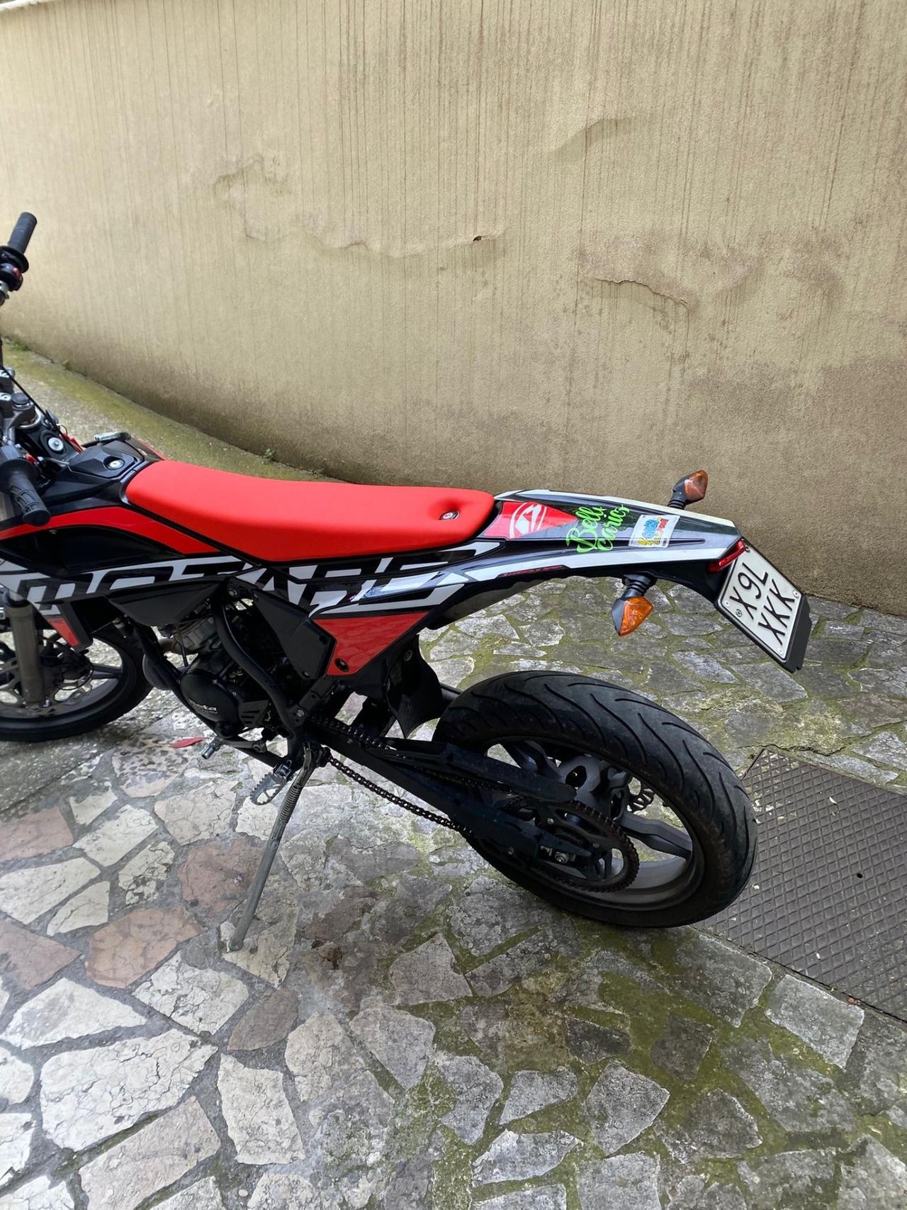 Beta Motard 50 + scarico Gianelli #BP