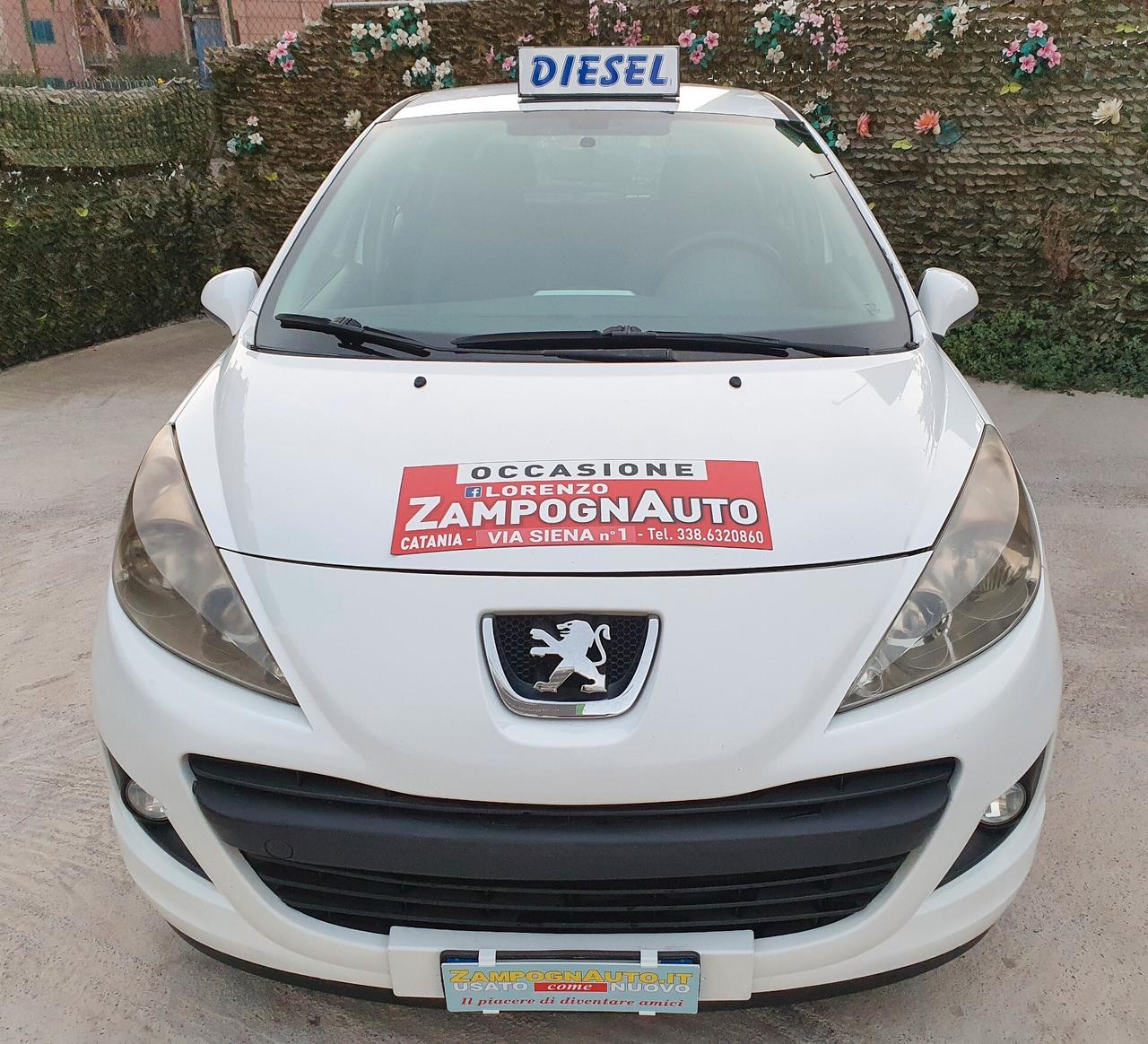 Peugeot 207 1.4 HDi 70CV X NEOPATENTATI MOTORE NUOVO ZAMPOGNAUTO CATANIA