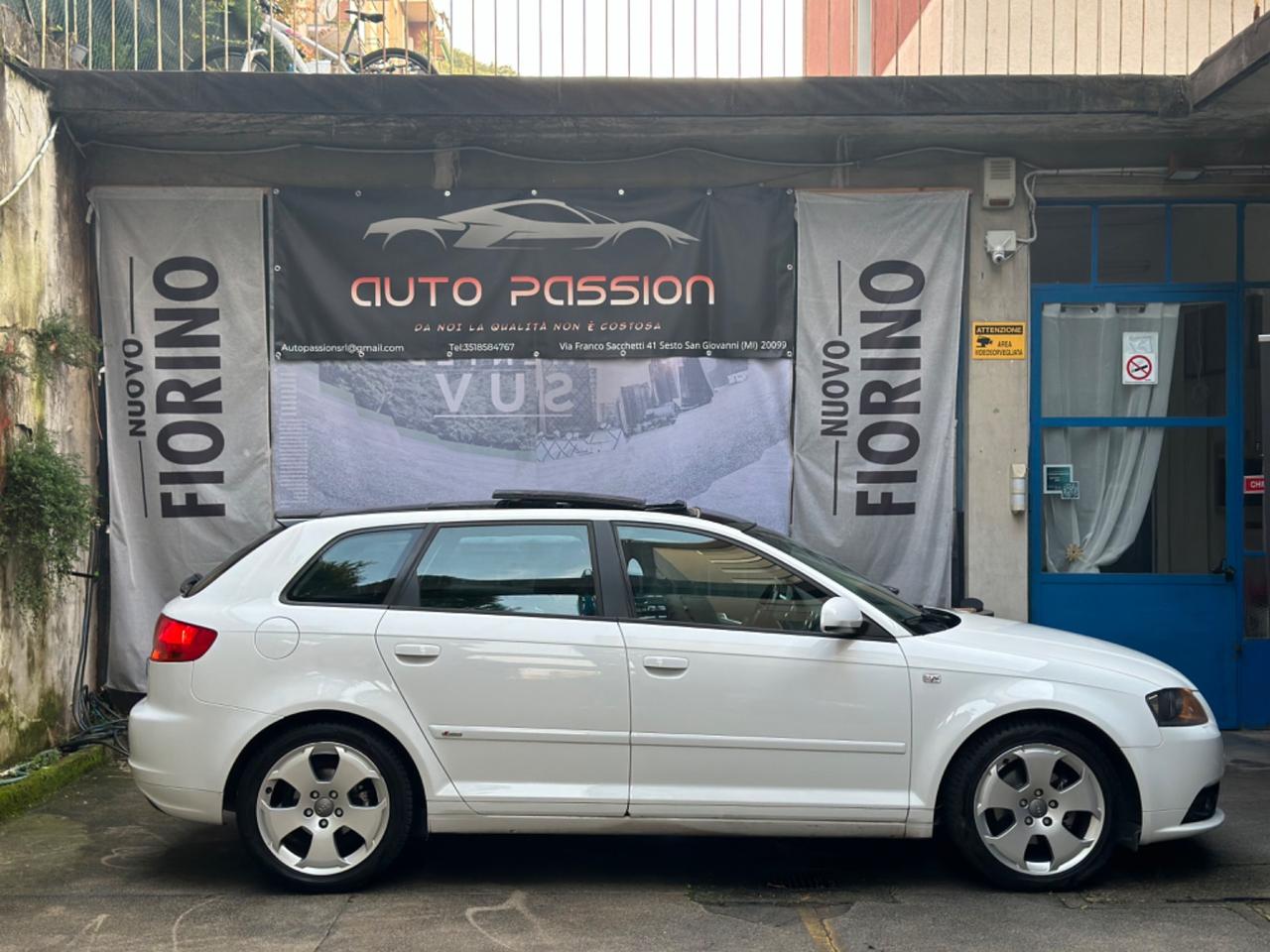 Audi A3 1.4 TFSI S-LINE DOPPIO TETTO PANORAMICO