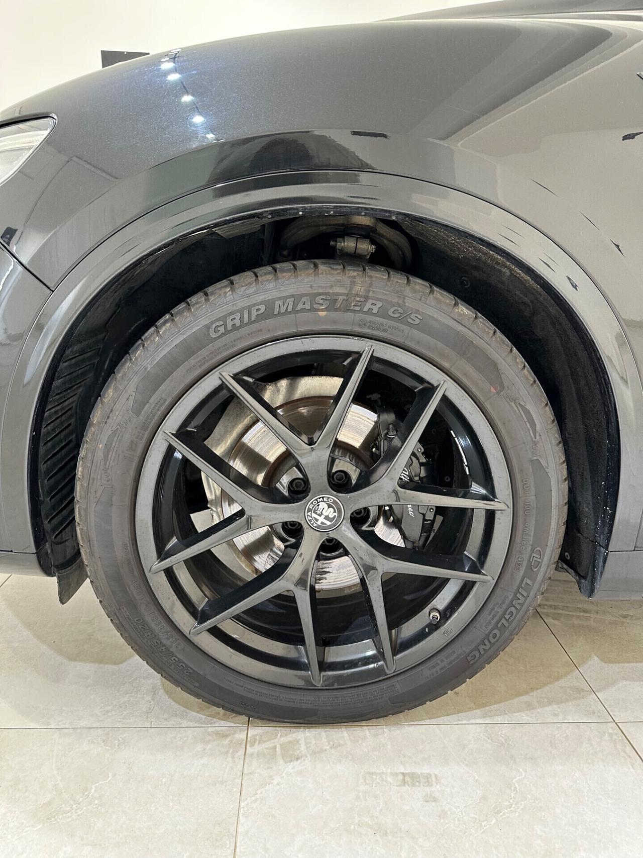 ALFA ROMEO STELVIO VELOCE Q4 NERO VULCANO UNICO PROPRIETARIO