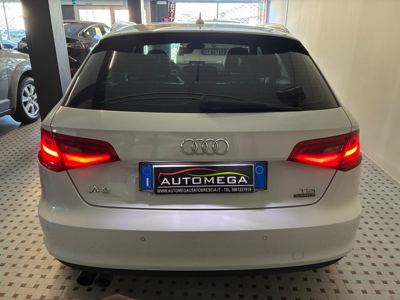 Audi A3 SPB 2.0 tdi S-line 4x4 184cv