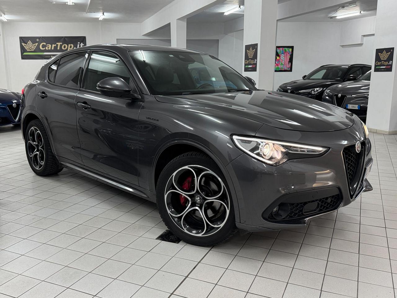 Alfa Romeo Stelvio 2.2 TD 210 CV VELOCE AT8 Q4 KIT DISTRIBUZIONE ESEGUITO UNICO PROPRIETARIO PERFETTA TAGLIANDATA