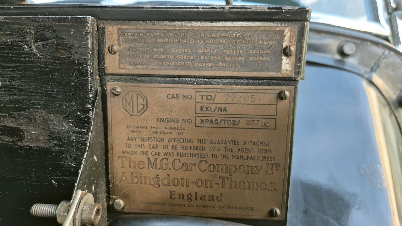 MG TD Midget – 1953