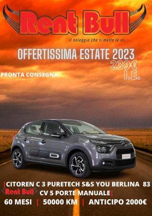 NOLEGGIO A LUNGO TERMINE CITROEN C3