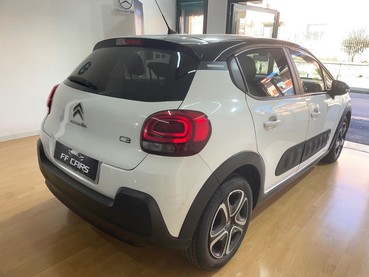 Citroen C3 BlueHDi 100 S&S Feel tetto bicolore 2018 ITALIANA