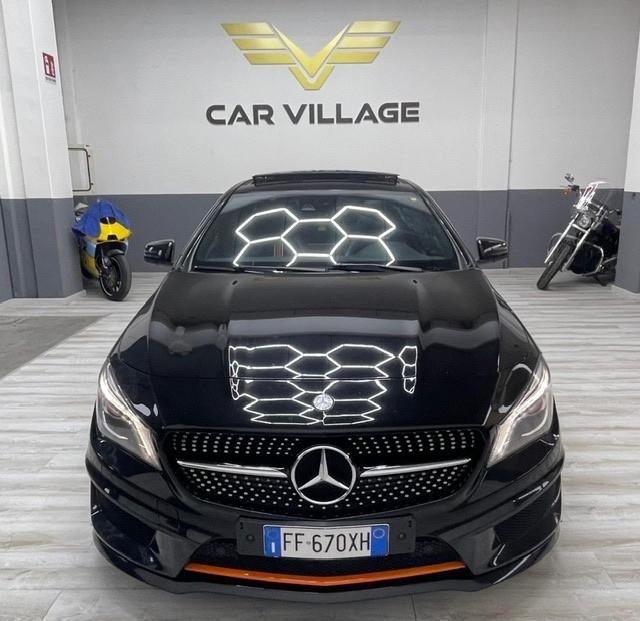 Mercedes-benz CLA 250 S.W. AMG orange ediction