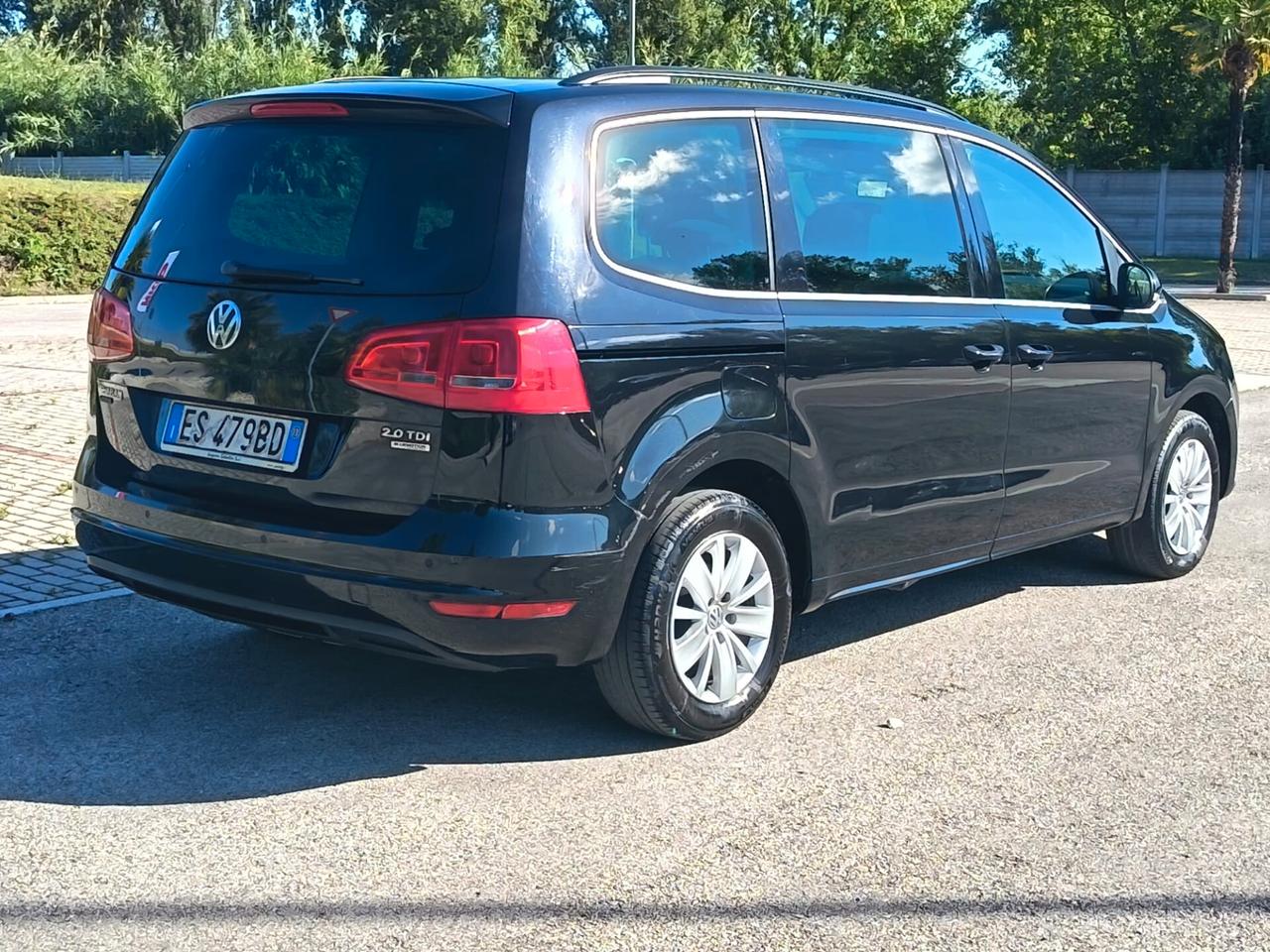 VOLKSWAGEN SHARAN 7 POSTI 2013 2.0 TDI 140CV HIGHLINE BUSINESS 7 POSTI – UNICO PROPRIETARIO – DISTRIBUZIONE FATTA