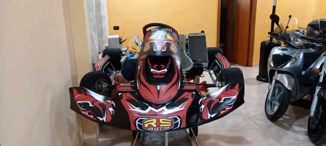 go kart kart 125cc mono marcia con avviamento elettrico