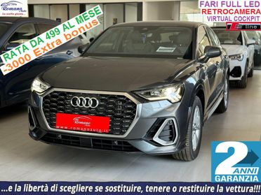 NEW AUDI - Q3 Sportback - Q3 SPB 35 TDI S tronic S line edition#FARI LED MATRIX!RETROCAMERA!