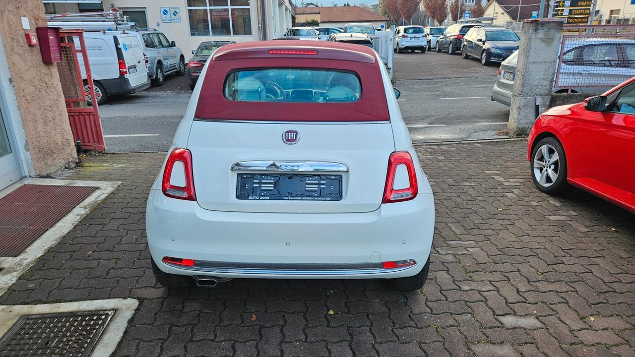 Fiat 500 C 1.2 Lounge 69 CV CABRIO