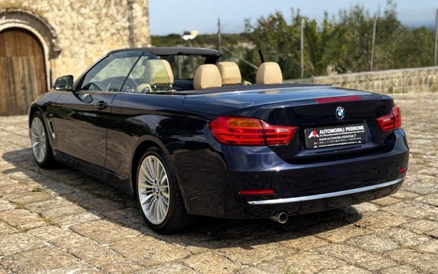BMW 420 d Cabrio Luxury (Pelle/Led/Retro/Navi/Auto)