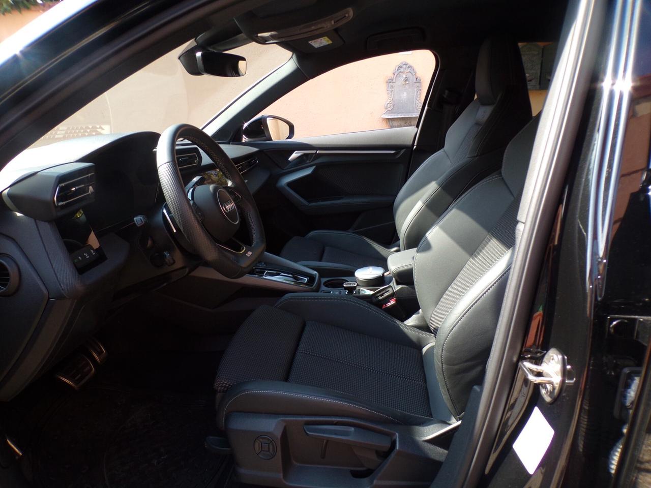 Audi A3 Sedan 1.5 TFSI MHEV S line Edition S-tronic – Fari LED Matrix Navi Pari al Nuovo