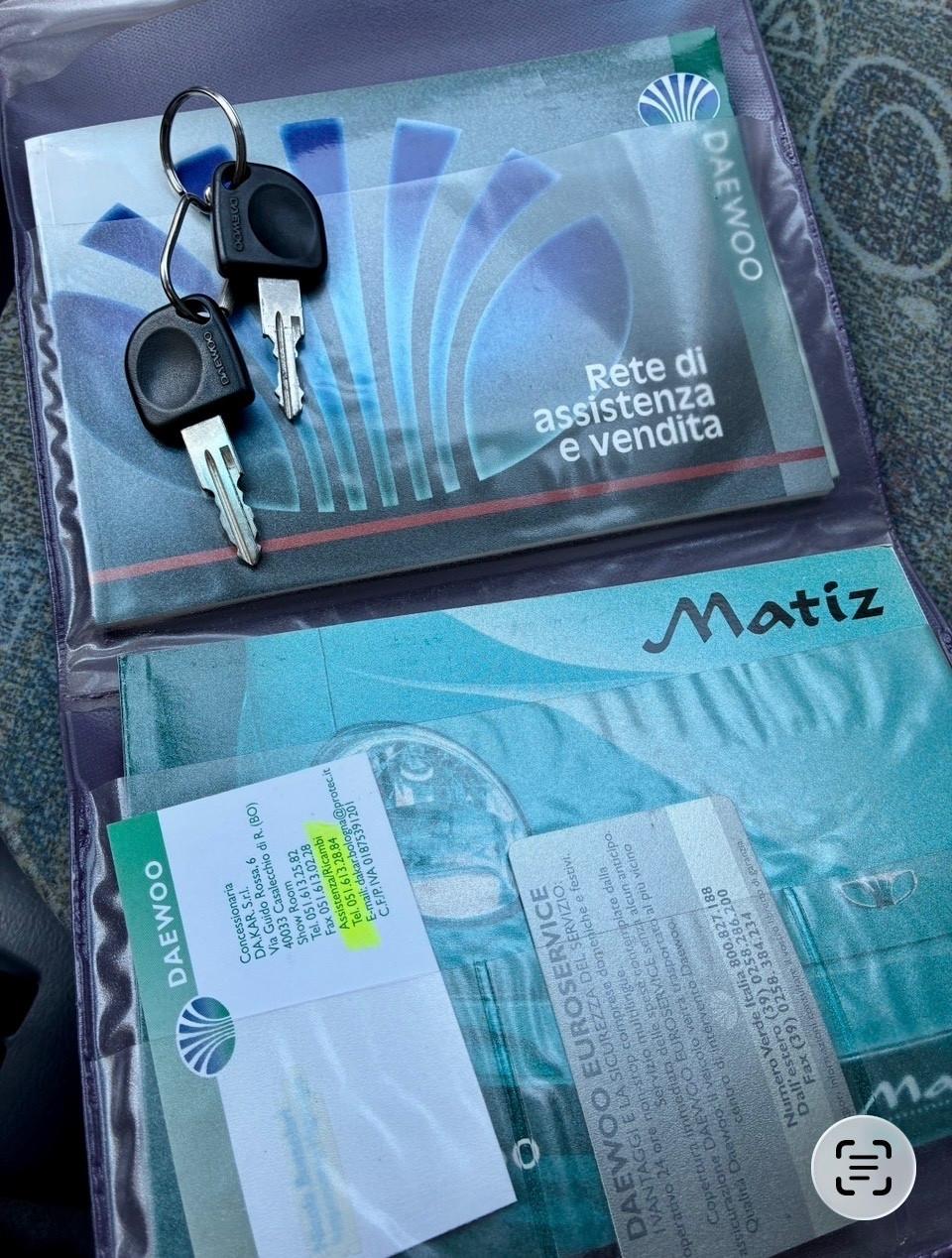 Daewoo Matiz 800i cat SE Star