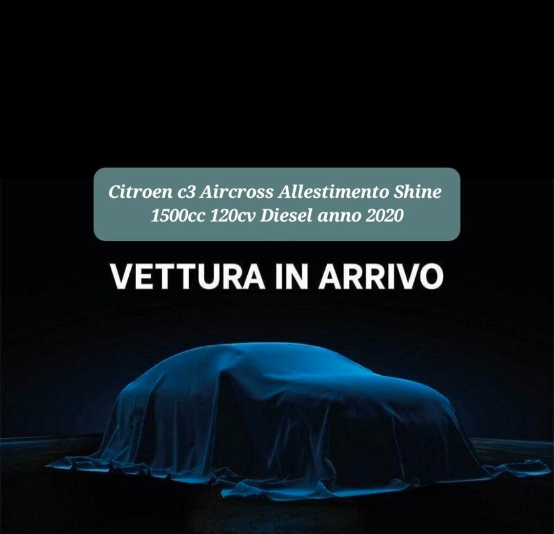 Citroen C3 Aircross 1500cc BlueHDi 120 S&S Shine