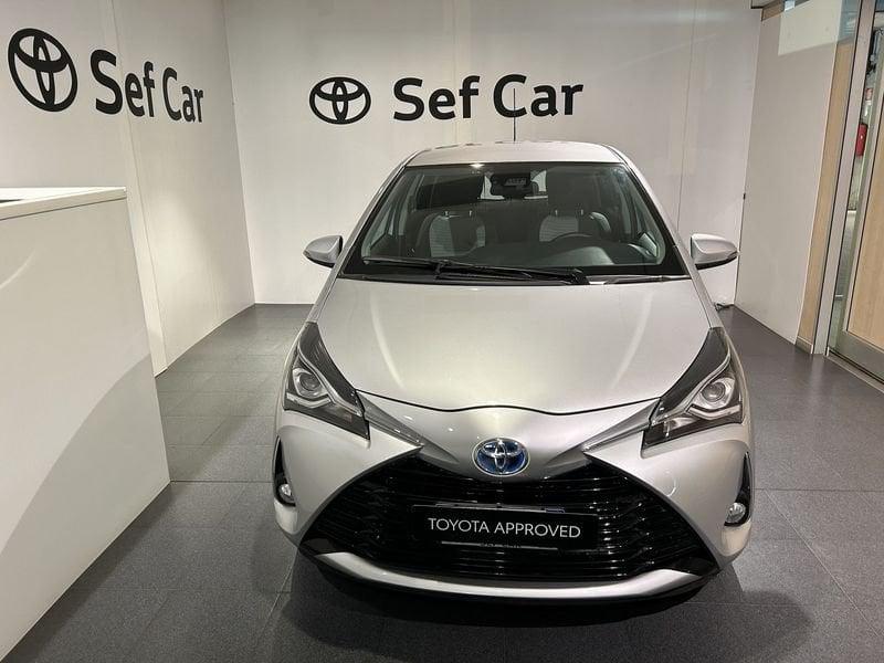 Toyota Yaris 1.5 Hybrid 5 porte Active X NEOPATENTATI + NAVIGATORE + CERCHI IN LEGA