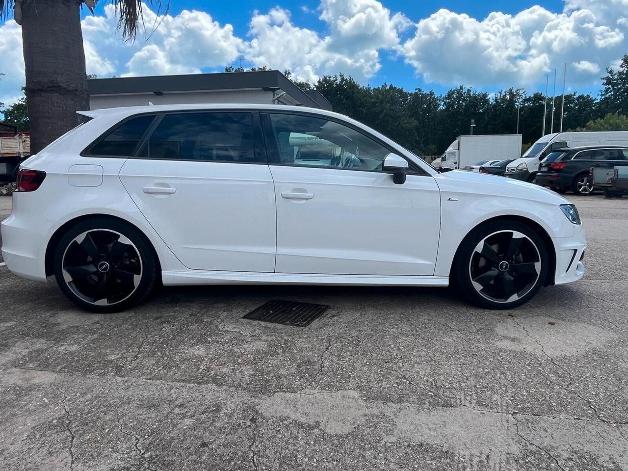 Audi A3 SPB 1.6 TDI 116cv S tronic/ line/unico pro/full led/navi/rotor