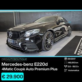Mercedes-benz E 220 E 220 d 4Matic Premium Plus