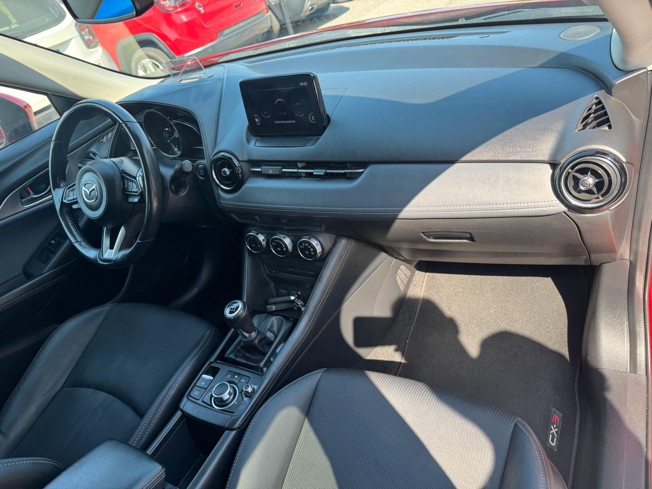 Mazda CX-3 1.8L Skyactiv-D Exceed i-Activsense Technology e Leather Pack Black 2wd 115cv my18
